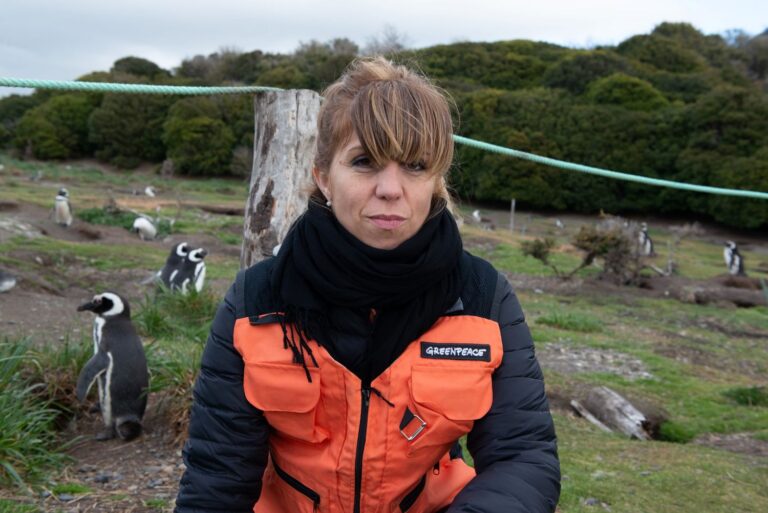 Natalia Machain, liderazgo ambiental regional en Greenpeace Andino
