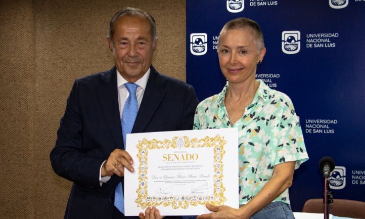 Retrato de María Marta Branda, química argentina distinguida por sus investigaciones sobre la enfermedad de Chagas.
